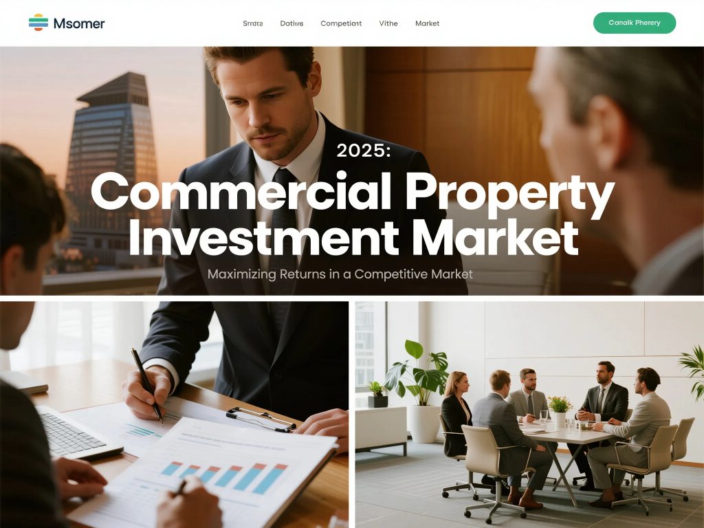 Commercial Property Investment 2025: Maximizing Returns in a Competitive Market