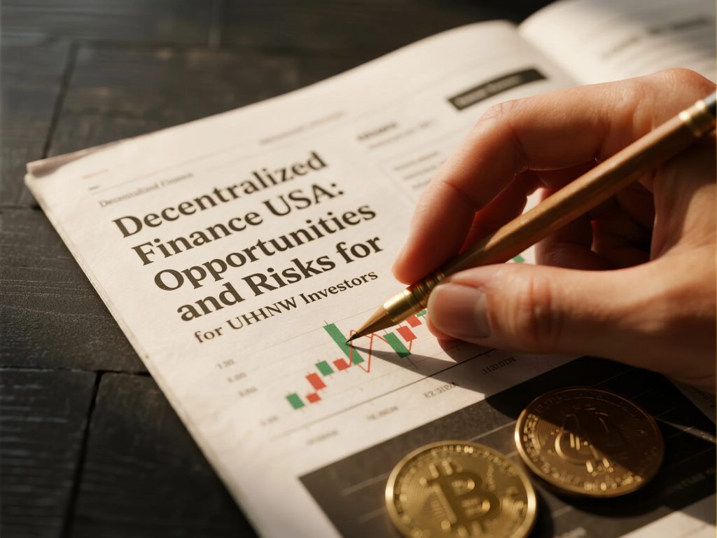 Decentralized Finance USA: Opportunities and Risks for UHNW Investors